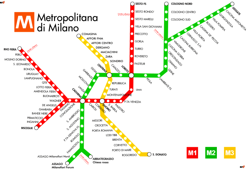 Orari metro gialla milano
