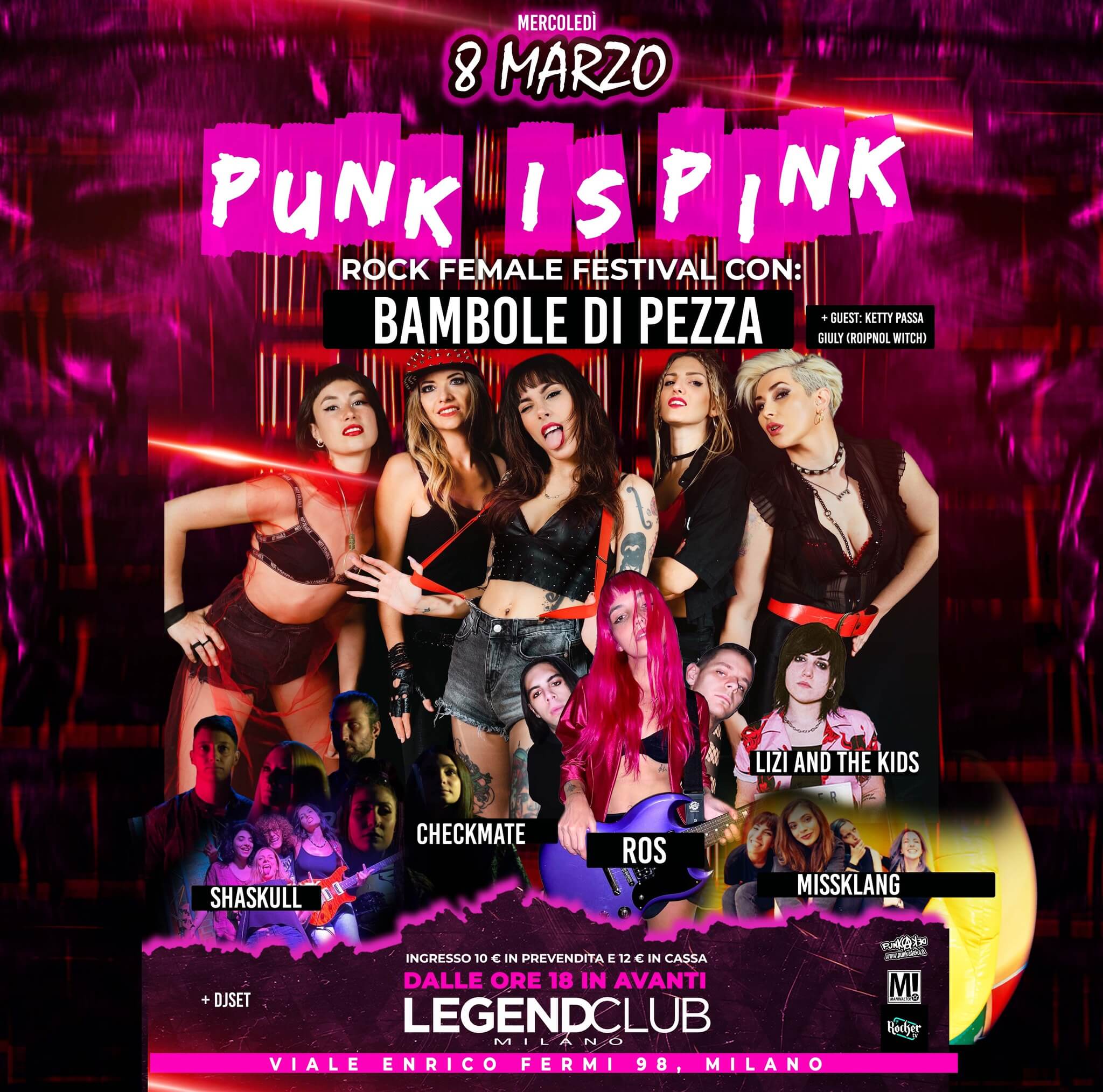 punk is pink 2023 milano