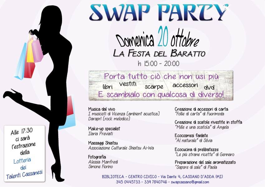swap party cassano locandina