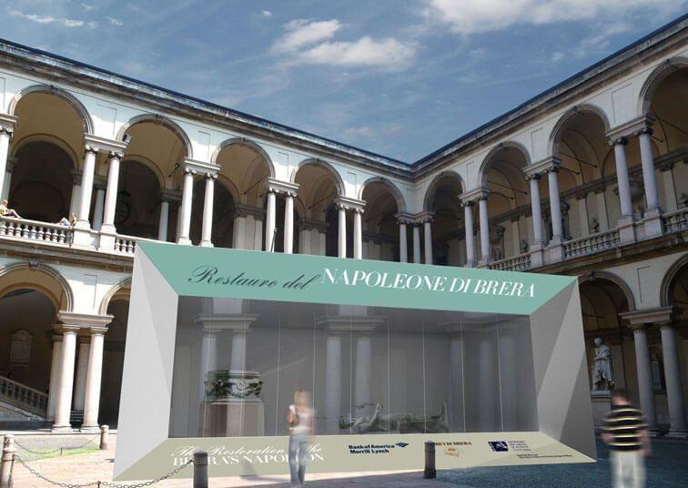 brera laboratorio restauro napoleone