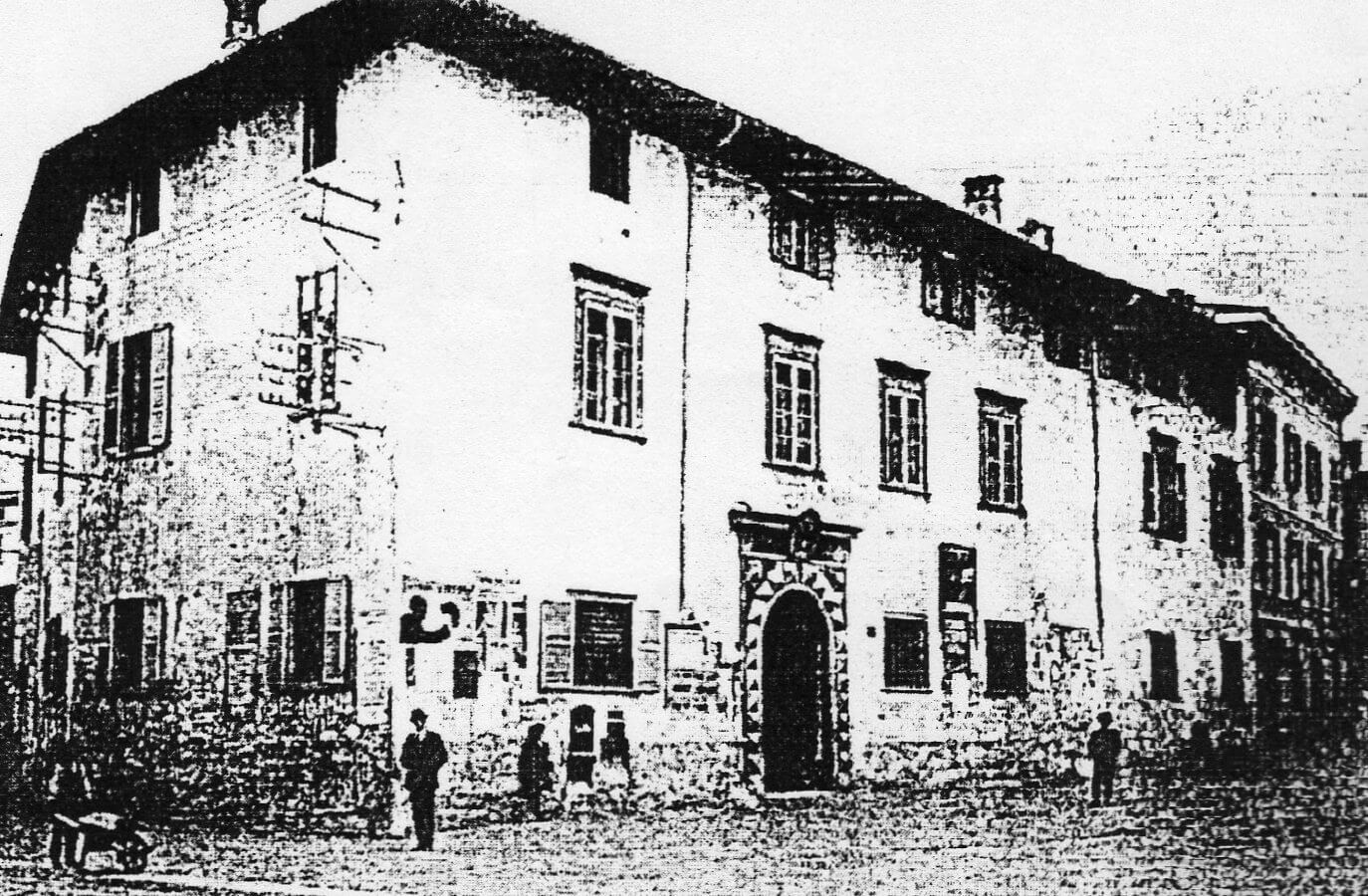 palazzo pretorio municipio sondrio 1917