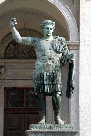statua costantino imperatore milano