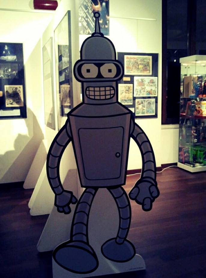 Mostra robot Bender