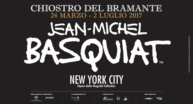 jean michel basquiat new york city opere dalla collezione mugrabi mostra arte graffitismo street art chiostro del bramante roma tiziana leopizzi