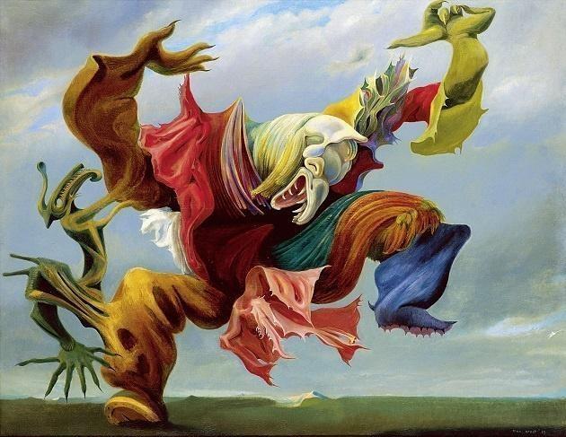 Max Ernst, L'angelo del focolare, 1937, Svizzera, Collezione Privata
