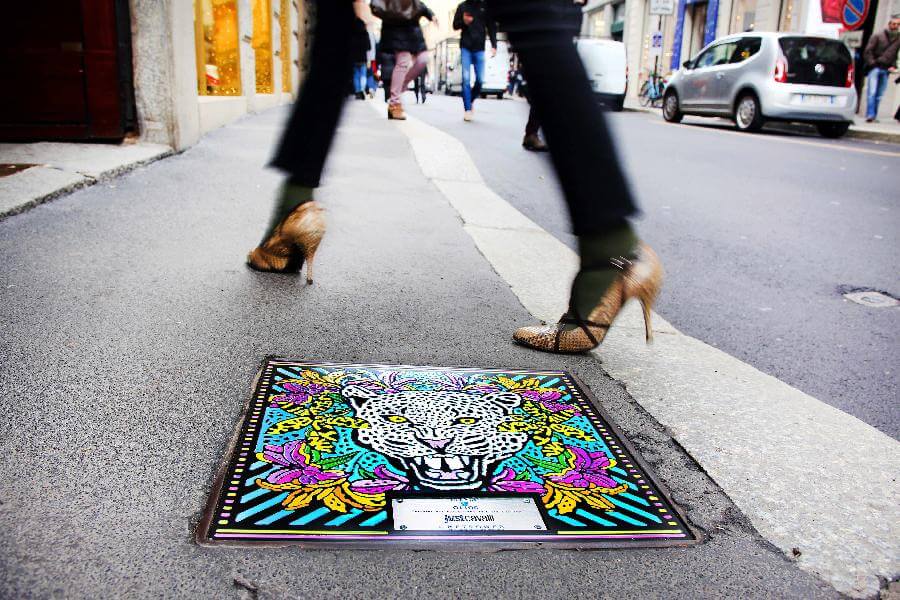 tombini street art milano mostra settimana moda milanofree tiziana leopizzi