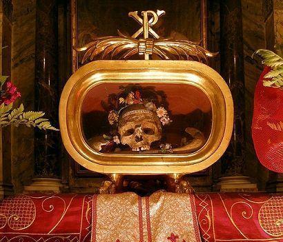 reliquia san valentino a roma
