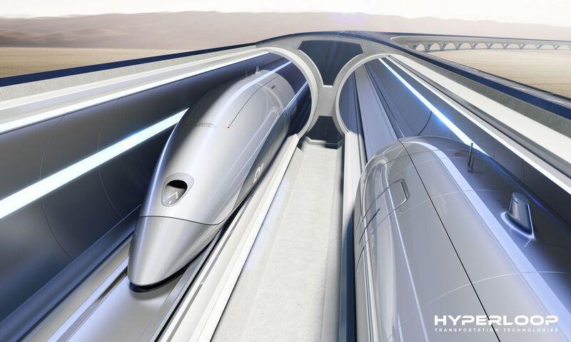 hyperloop lievitazione magnetica