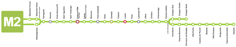metro linea 2