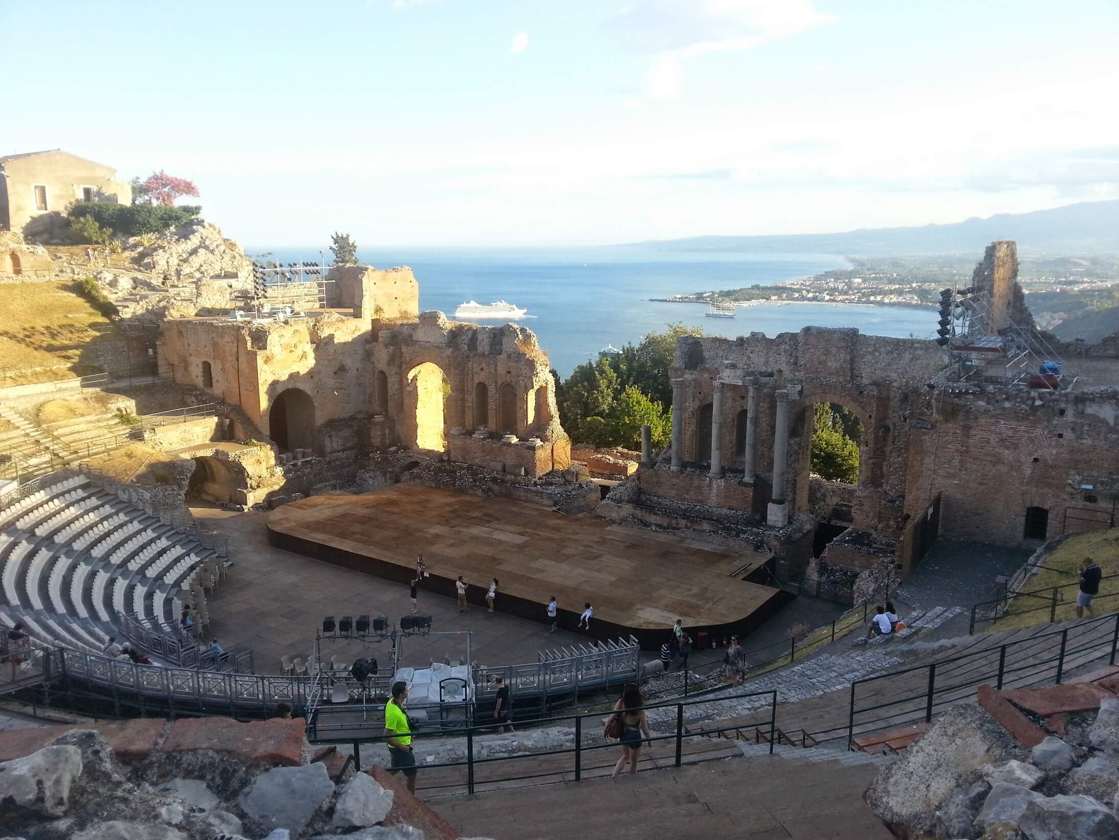 teatro greco taormina foto cicala