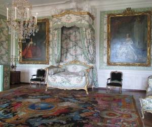 foto del tappeto della reggia di Versailles