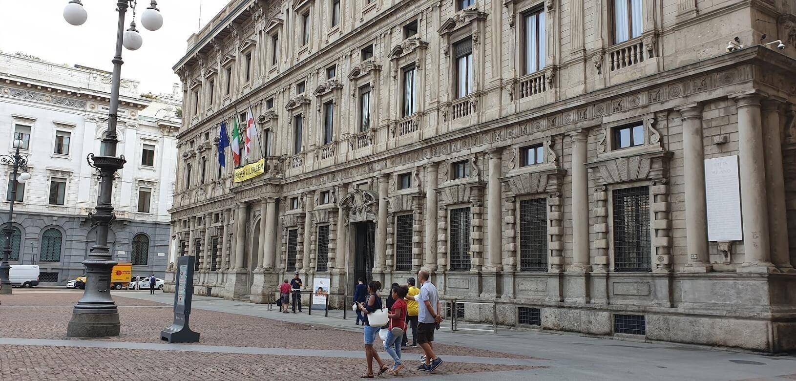 Palazzo Marino, sede del comune di MIlano