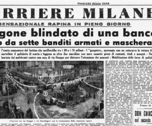 storica rapina di via Osoppo a Milano