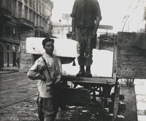 venditore di ghiaccio a Milano