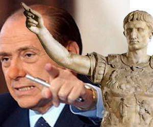 Giulio Cesare e Berlusconi
